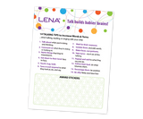 Bilingual Laminated Talking Tips Charts (Bundle of 50)
